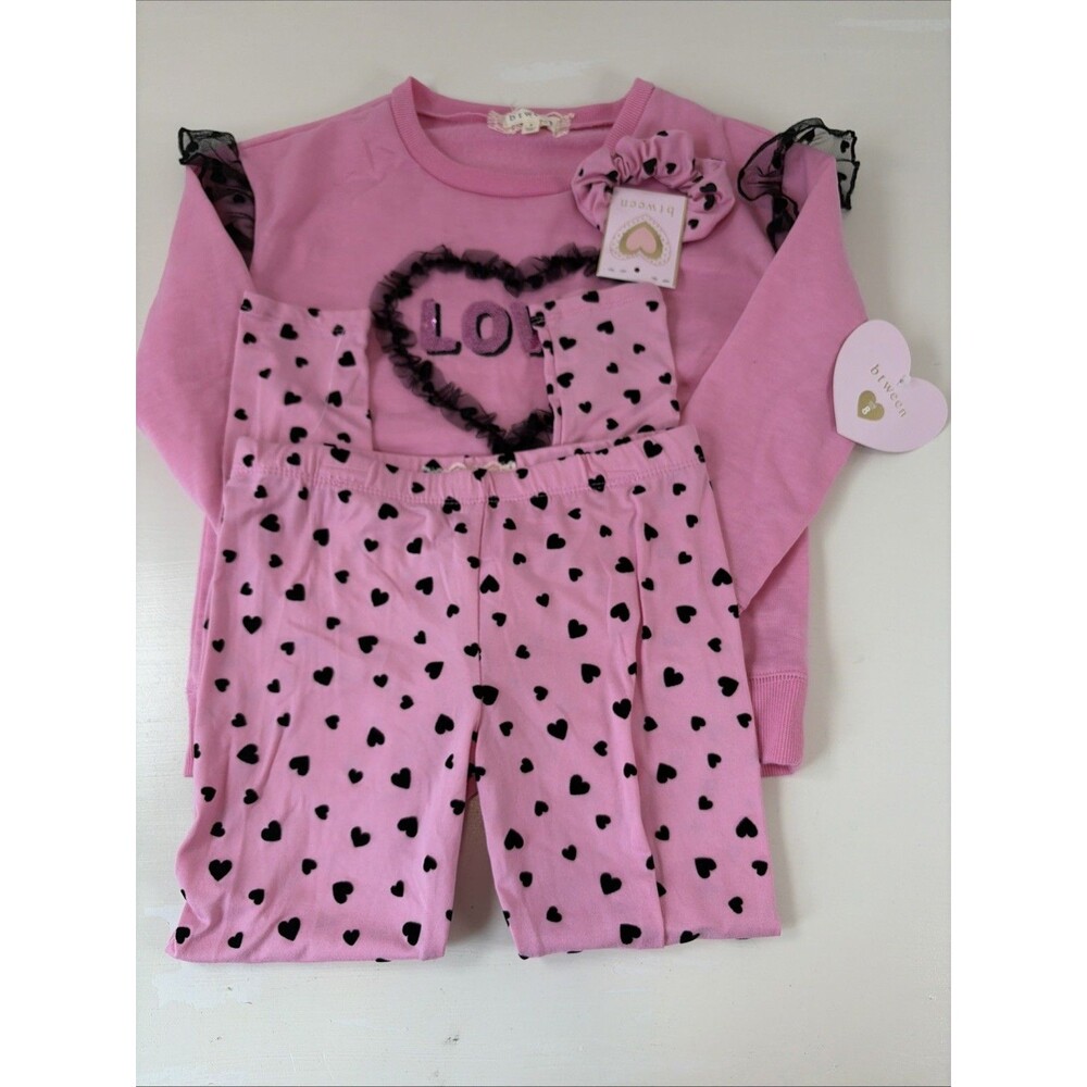 Btween Girls Love Outfit 3Pc Set Size 8